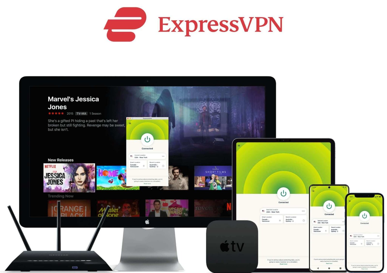 ExpressVPN Le streaming et le torrenting