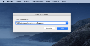 Mac Bibliothèque Application Support/