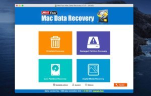 MiniTool Data Recovery pour Mac
