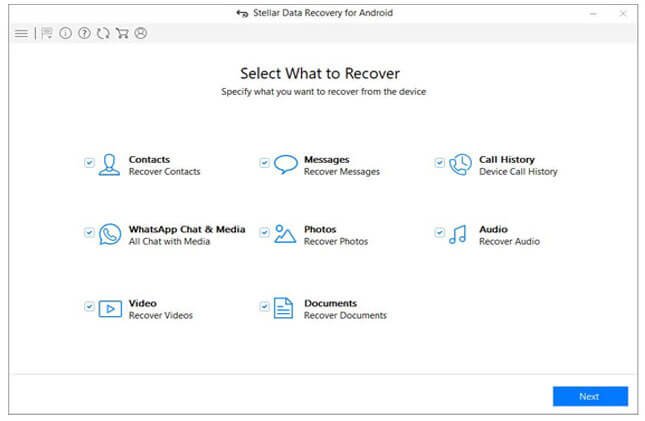 Stellar Data Recovery pour Android