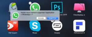 supprimer des applications sur Mac en utilisant Launchpad