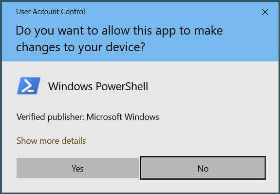 Sur votre clavier, appuyez simultanément sur les touches « Démarrer » et « X », puis sélectionnez l’option « Windows PowerShell (admin) » ou « Invite de commandes (admin) », si vous êtes sur Windows 7.